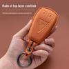 Changan Genuine Leather Key Case for EADO, CS75, CS35, CS55PLUS, Oshan X5/X7, UNI