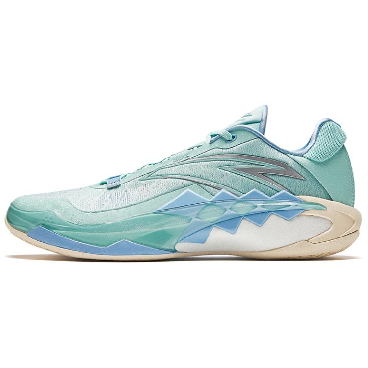 

Anta Anti-Slip And Wear-Resistant Support Low-Top Basketball Shoes Men s Green Blue Sneakers 112431106-4 44.5