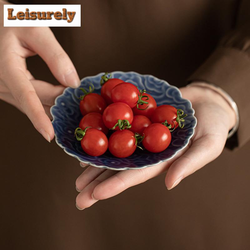 Glückverheißende Wolken Obstschalen Kreative Gebäckplatte Kuchenständer Erfrischungs-Obstplatte Haushaltsteilplatte Handwerk