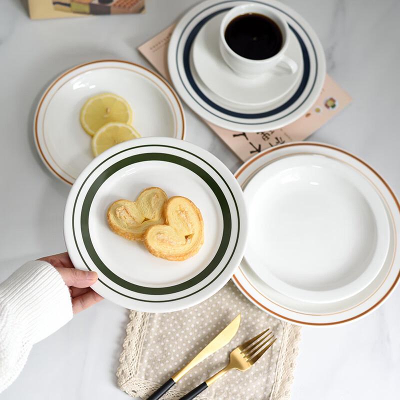Nordic Style Ceramic 6-inch Salad & Bread Plate