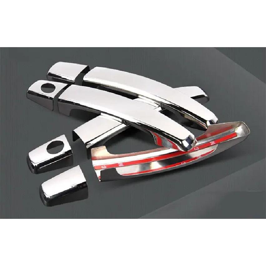 For Citroen C2 Chrome Handle Covers Trim Set of 2 PSC Car Accessories Stickers Car Styling 2003-2009 VTR VTS
