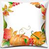 Pumpkin Halloween Thanksgiving Printing Series Pattern Pillowcase Square Pillowcase Home Office Decoration Pillowcase