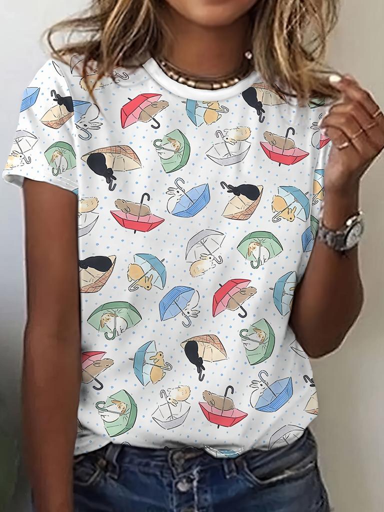 Cartoon Cat Toddler Girl Clothes 3D Print T-Shirts Children Top Summer Short Sleeve T-Shirts for Boys Tee Junior Girls' Clothing