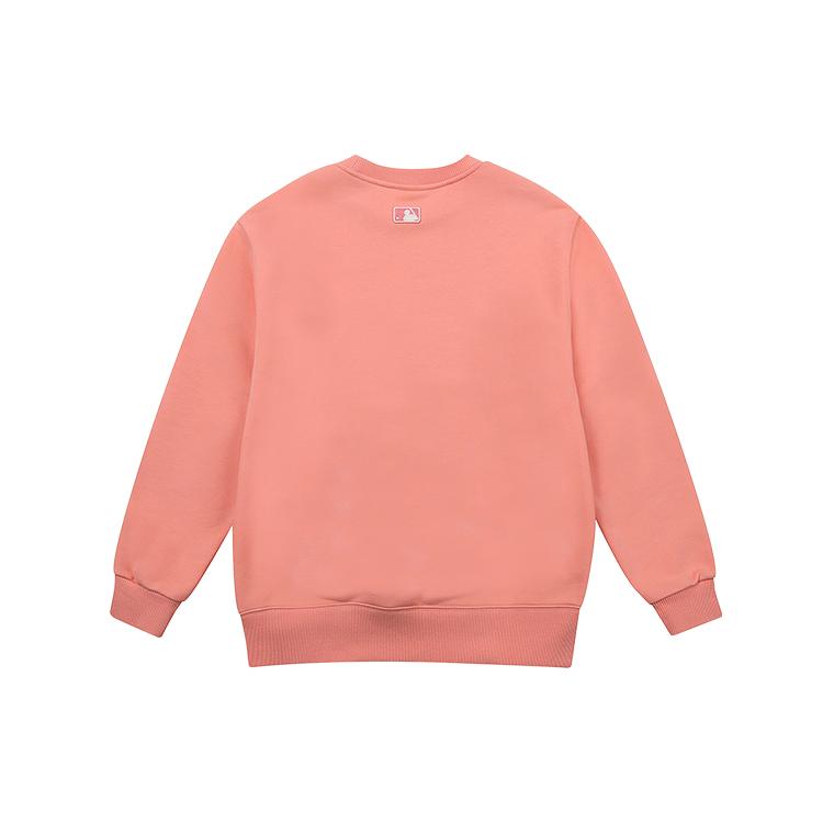 MLB Sweatshirts Unisex Pink Crew Neck Moderate Regular 31MTC3111-50P
