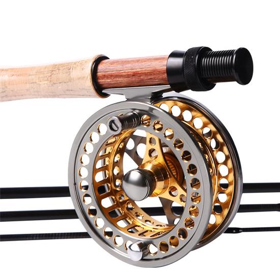 Fly Fishing Reel Aluminum Die Full Metal Casting CNC Fly Fishing Wheel 5/6 7/8