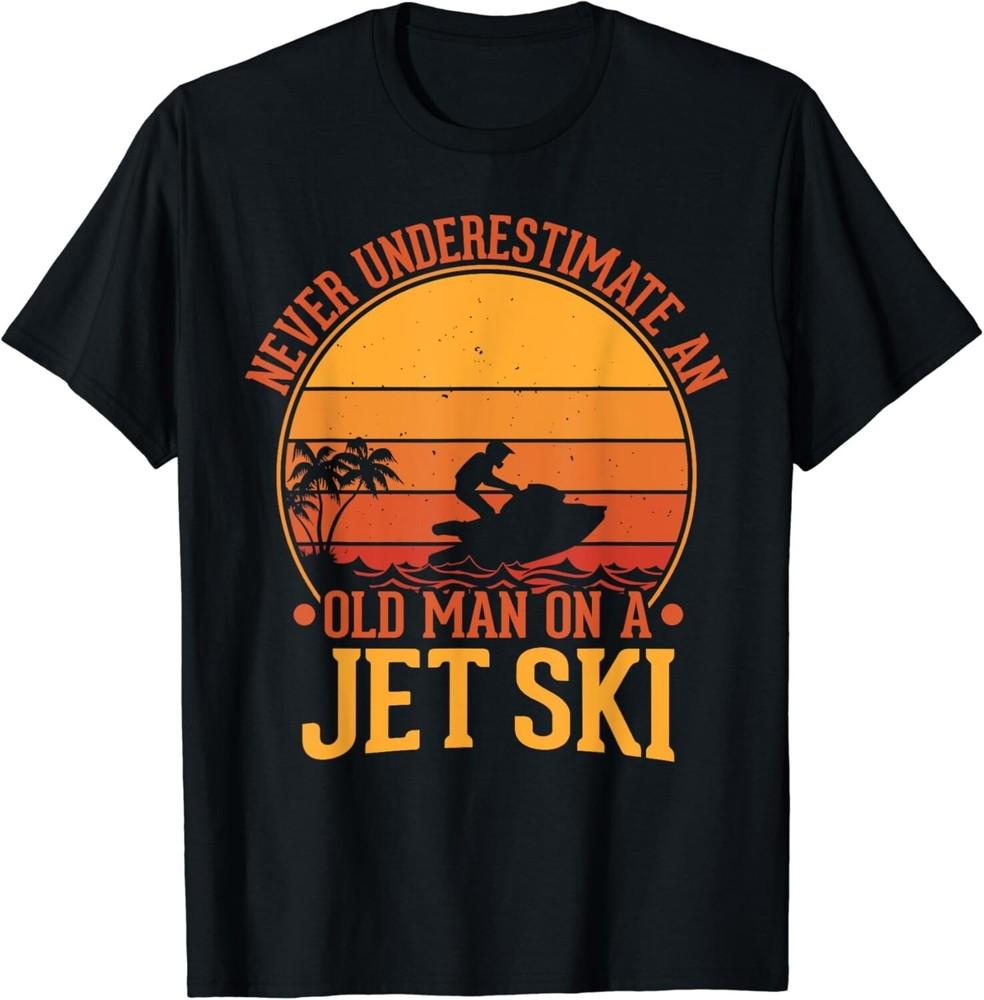

Vintage Water Jet Ski Fun Beach for Men, Retro Jet Ski Gift Unisex T-Shirt M