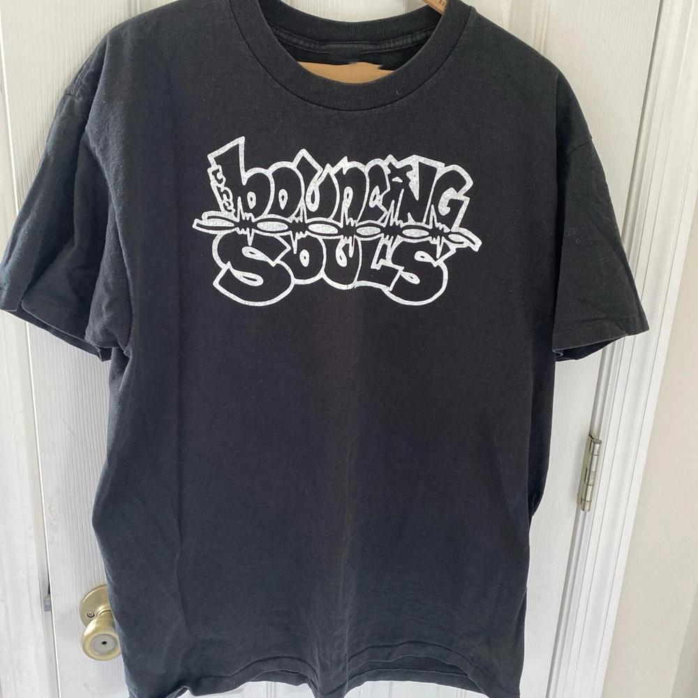 The Bouncing Souls T-shirt, Black, Size S To 5XL Cotton TA163 Unisex T-Shirt XXXXL