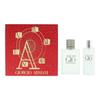 Giorgio Armani Set: Acqua Di Gio, Eau De Toilette, For Men, 50 Ml + Acqua Di Gio, Eau De Toilette, For Men, 15 Ml