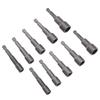 2 Set Magnetic Hex Socket Set 1/4in Shank 65mm Screw Nut Driver Setter Drill Bit 1/4in 5/16in 3/8in 