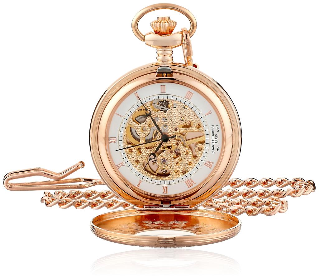 Charles-Hubert, Paris Men's Pocket Watch 3806