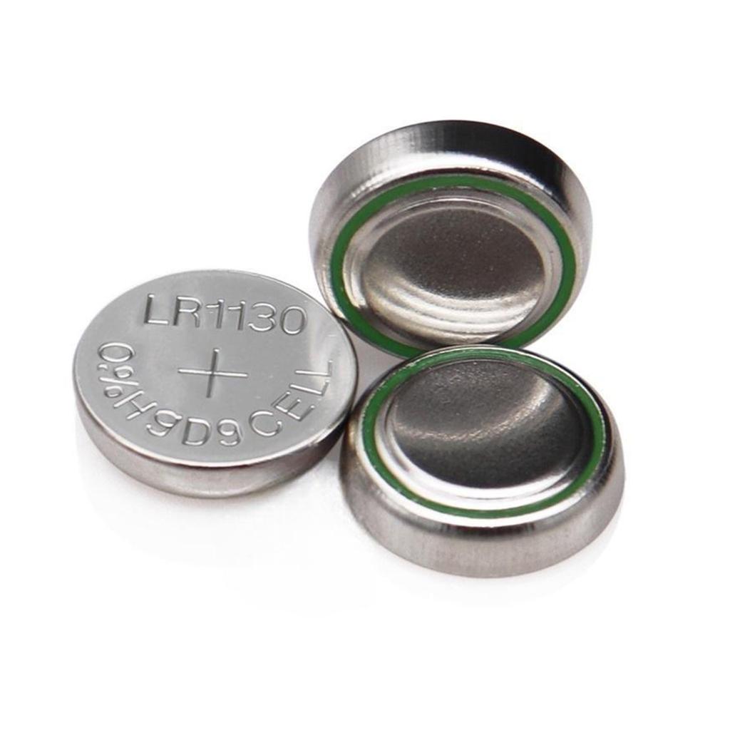 High Capacity Button Cell Battery Pack of 10/20/30/40pcs LR1130 AG10 Batteries 68mAh 1.55V Button Cell Reliable Power
