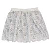 Four Seasons Women's Lace Mini Skirt with Embroidery - Fashionable Layer for Leggings, Sweatshirts, or Sweaters - Butt Covering Design