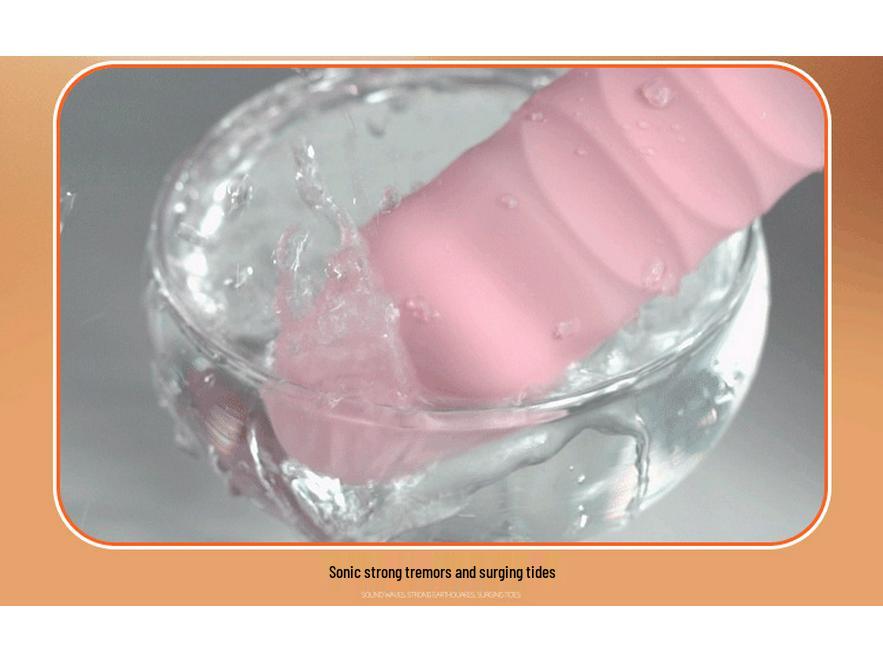 Women's Vibrating Massage Wand with Telescopic Motion and Stimulating Functions