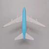 Alloy metal Planes Aircraft Model Airplane Korea Air Airlines B747 Plane 16cm Display Diecast 747 With Stand Airplanes Decoratio