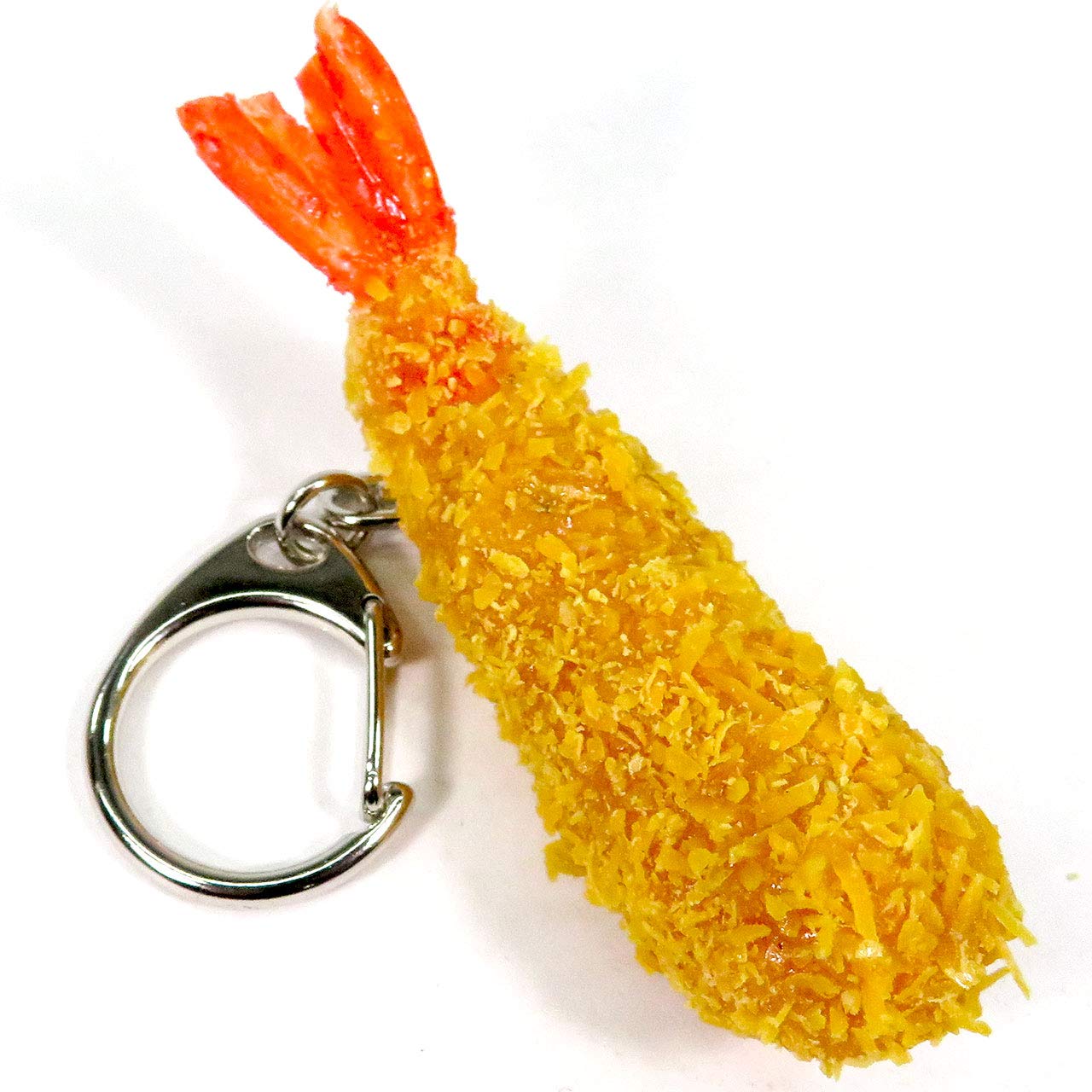 

stomach will rumble every time you look at Fried shrimp food sample keychain gift 251OK Coconut Accessories [Your it] - cute, funny, souvenir, -