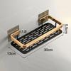 Shower Caddy aluminum Shampoo Holder Rustproof Storage Rack for Toilet Kitchen Restroom Bathroom