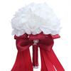 Pearl Artificial Hand Bouquet Silk Flowers Bridal Bouquets Wedding Bouquets  Wedding Accessories