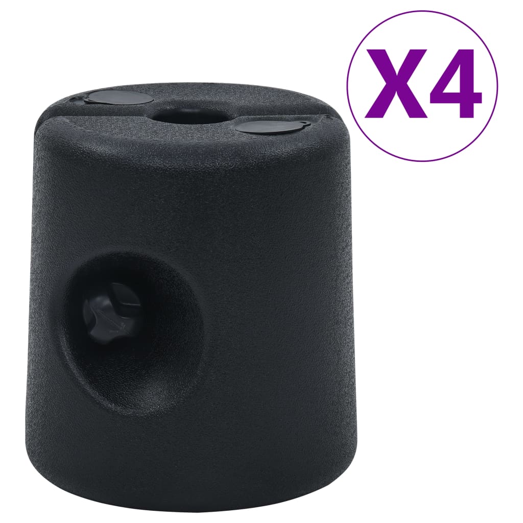 Pavilion Weights 4 pcs PE Black