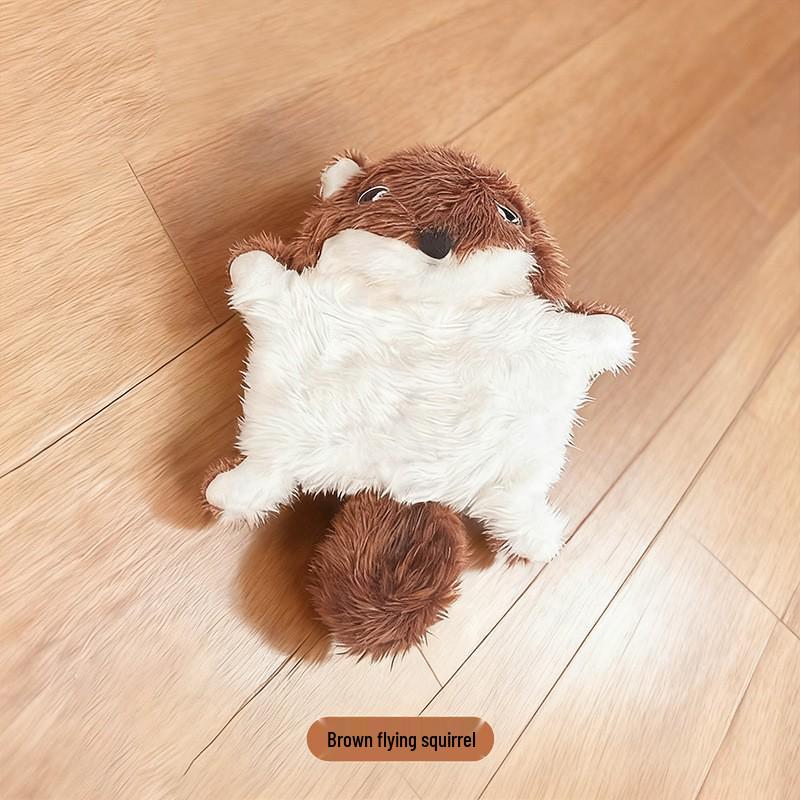 Squeaky Bite-Resistant Plush Toy for Dogs - Animal Styles, Teething & Interactive Play