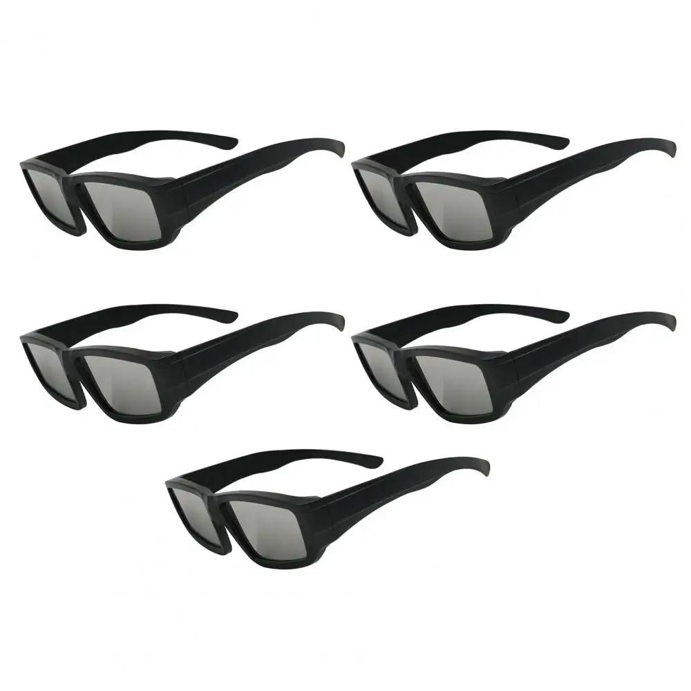 5pcs Solar Eclipse Glasses for Safe Solar Observation UV Glasses Camping Hiking Eye Shield Viewing Glasses Silver Lens