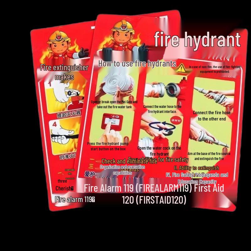 Brangdy Fire Hydrant Safety Sign