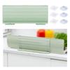Kitchen Splash Protection Stand for Open Kitchens, Foldable Splash Guard, Bathroom Screen, Green