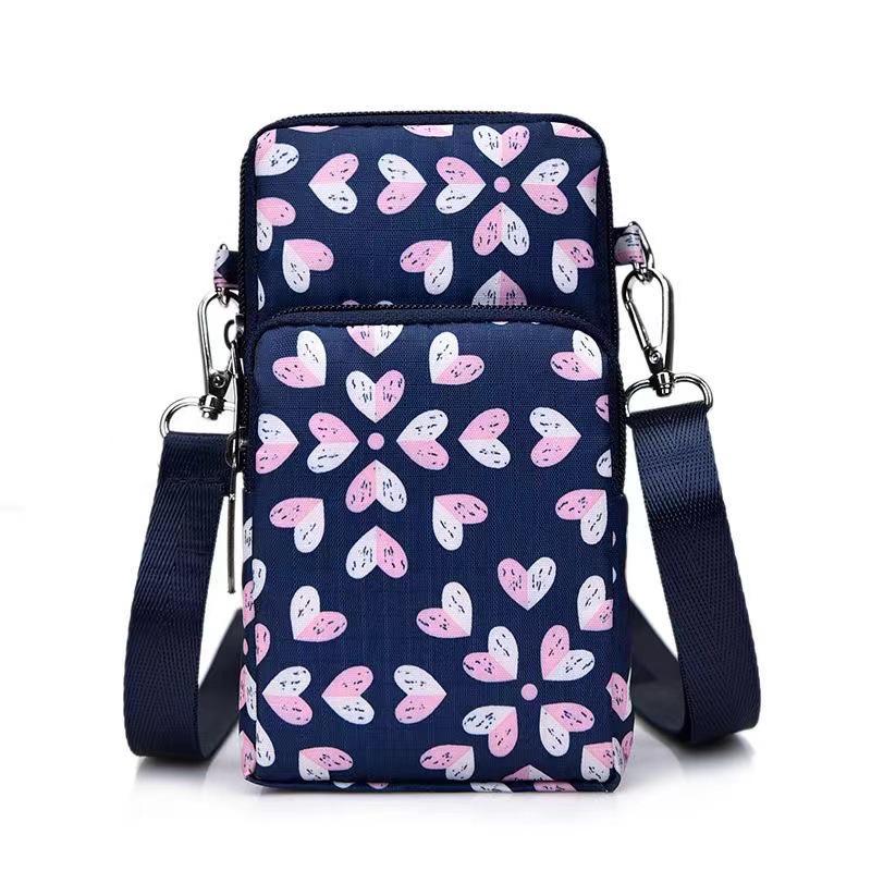 Women's Crossbody Phone Pouch: Lightweight Mini Coin Purse, Neck & Wrist Bag for Running and Sports.
