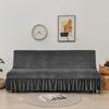 Solid Color Skirt Soft Couch Bed Cover Attractive Soft Couch Furniture Bed Cover A Variety Of Colors Fashionable Family Banquet Event Party