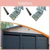 2 Roller Garage Brackets Door Mounting Brackets For Electric Swing Gates And Wearresistant Parts