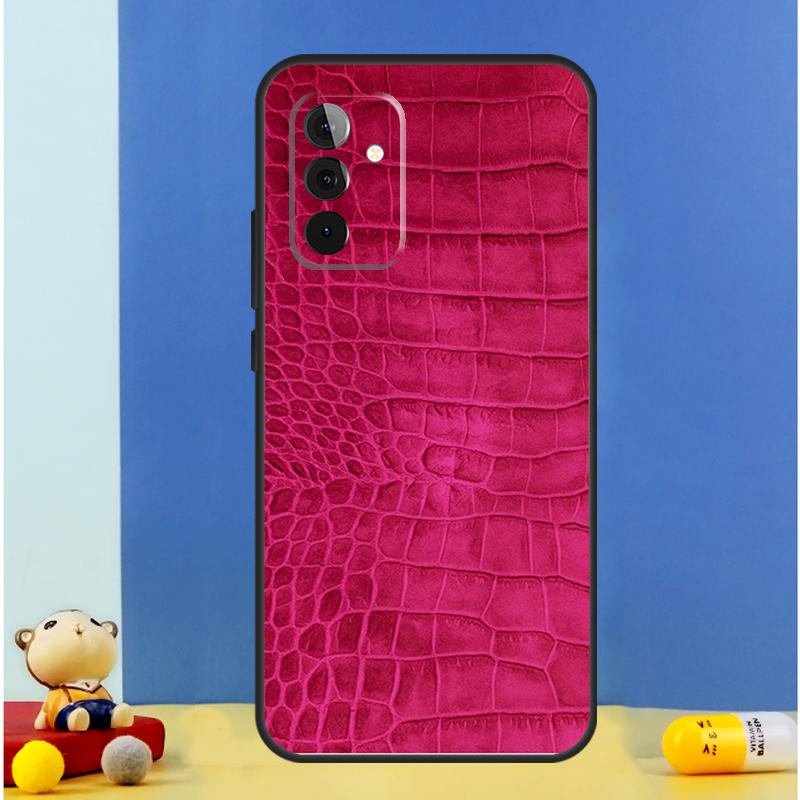 Crocodile Pattern Print Case For Samsung Galaxy A54 A34 A14 A13 A23 A33 A53 A52 A32 A12 A56 A36 A16 A15 A35 A55 A17