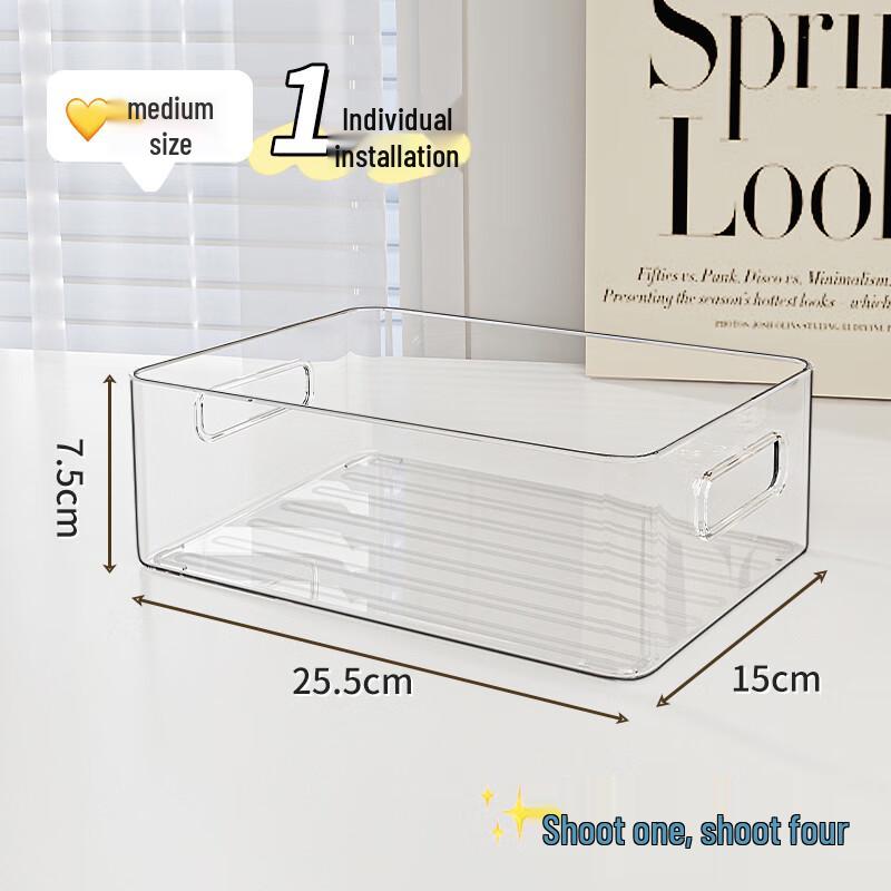 Ally Acrylic Stackable Desktop Storage Box