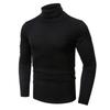 Mens Lightweight Slim Fit Turtleneck Pullover Casual Long Sleeve