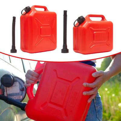 5L/10L Fuel Tank Plastic Transfer Tank with Spout And Handle Portable Fuel