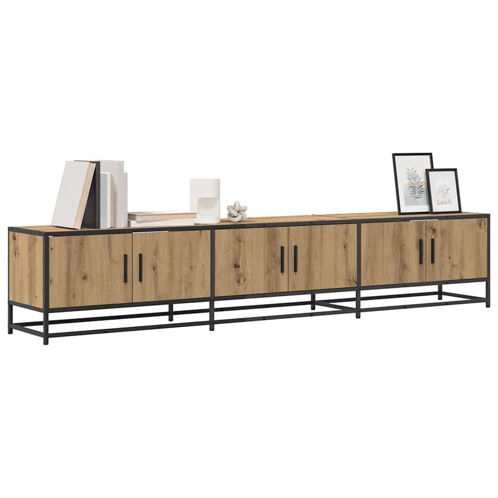 TV Units 2 pcs Artisan Oak 210 x 35 x 41 cm Engineered Wood