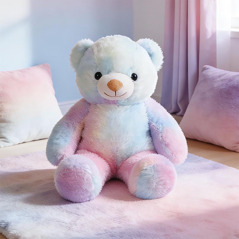 Colorful Music Bear Plush Toy