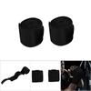 2PCS Set 2.5m Cotton Bandage Hand Wraps for Boxing Kickboxing Muay Thai (Black)
