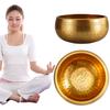 Nepal Tibetan Buddhist Bowl Meditation Singing Bowl Handmade Buddha Sound Bowl for Yoga Chakra Healing Mindfulness Stress Relief