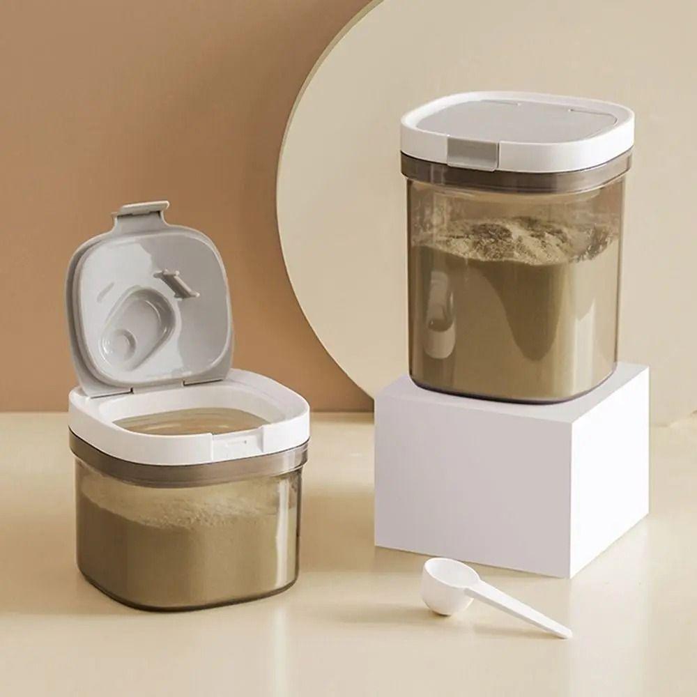 Reusable Milk Powder Jar UV-Resistant Airtight Container Multi-purpose Coffee Bean Can  Kids