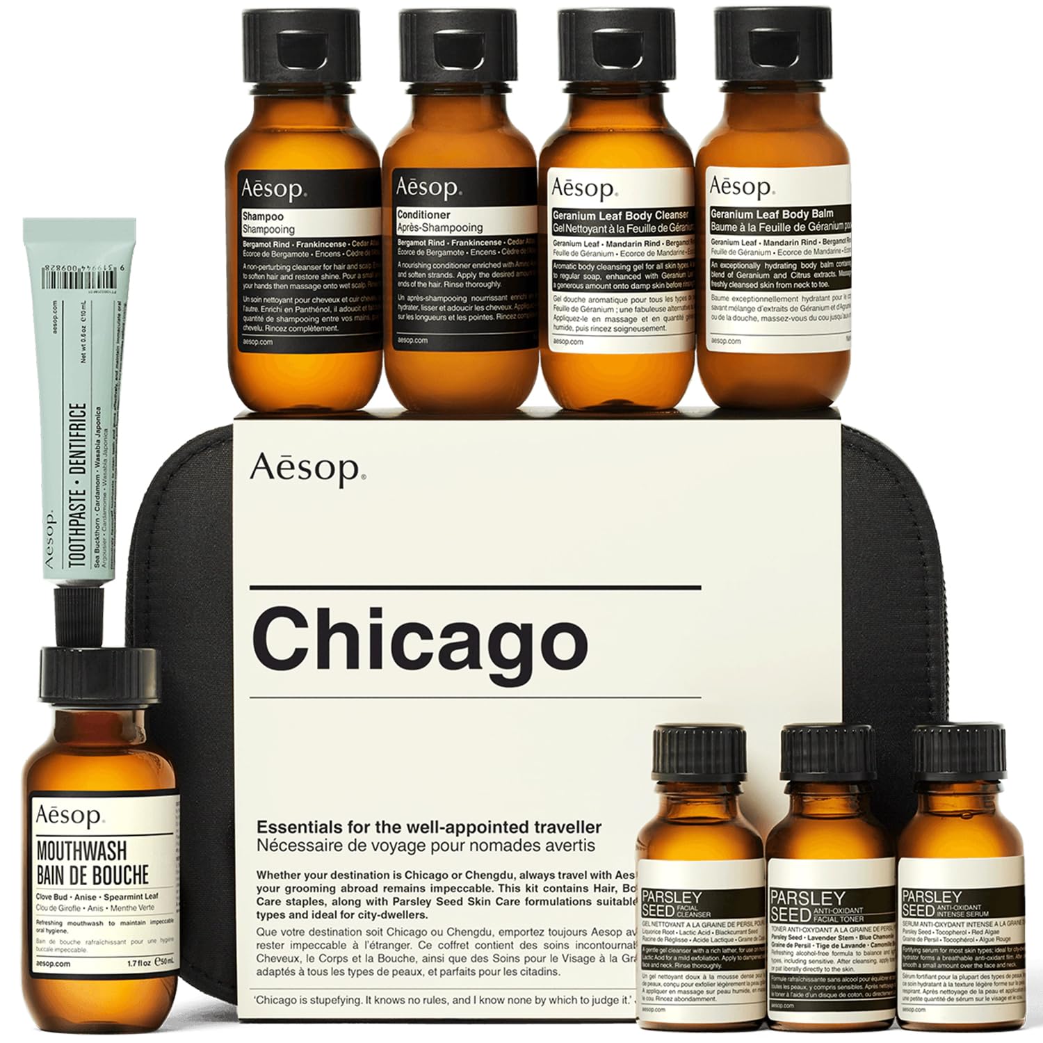 

Aesop Chicago City Kit Hand Care Gift Set Hand Cream Coffret Set Cosmetics Beauty Care Products Beauty City [Aesop] (Chicago Kit)