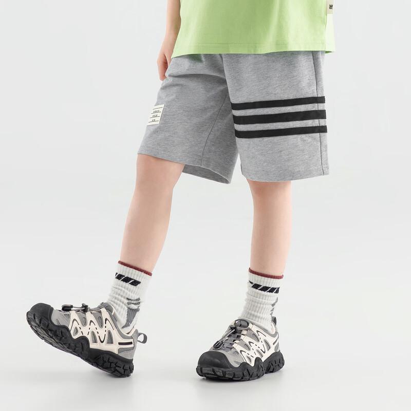 Boys' American College Style Cotton Athletic Shorts