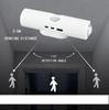 Double-head LED Night Light with Motion Sensor RGB Rechargeable Magnetic Wall Lamp Mood Ambient Light for Cabinet Hallway Stair