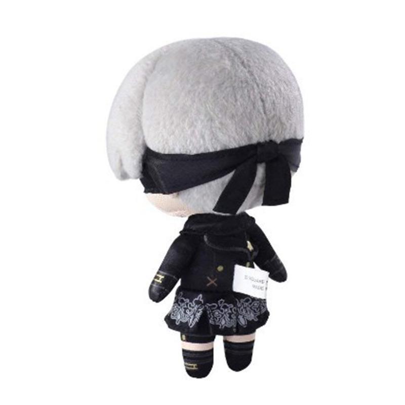 Nier 2B Anime Plush Doll No.9 9S Plushies Anime Game Figure Cute Cartoon Stuffed Toy Christmas Animal Cartoon Doll Children Gift