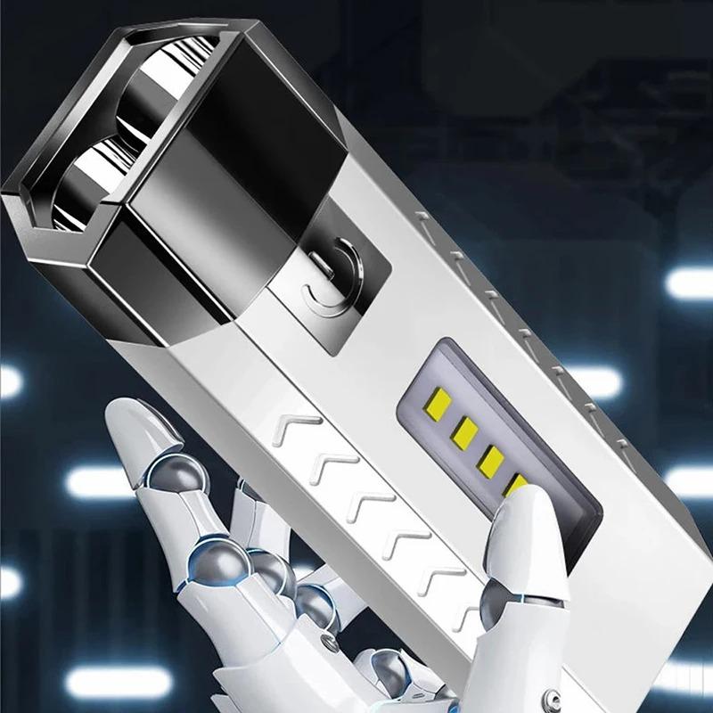 Rechargeable MINI Flashlight COB Side Lights Powerful Torch Outdoor Camping Fishing Lighting Lamp