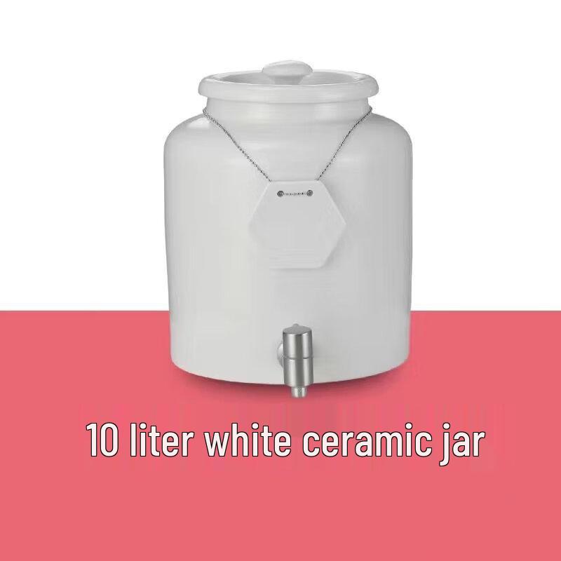 

ZISIZ 10L White Electric Ceramic Beverage Dispenser