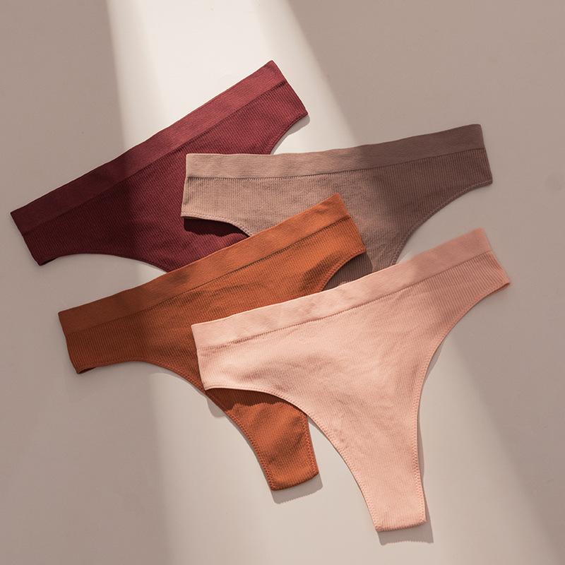 Sexy T-shaped yoga invisible underwear, comfortable seamless, skin-friendly and breathable girl T-shaped pants