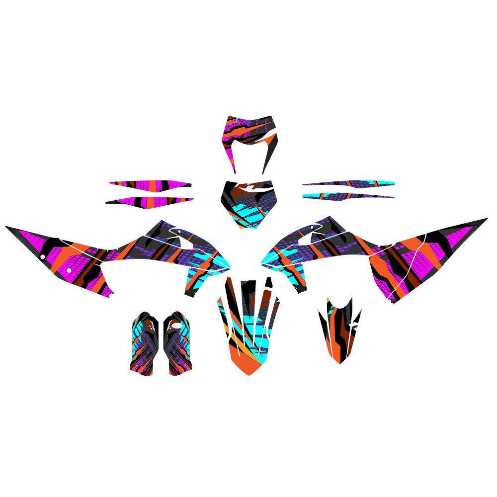 

Decorative Film Stickers for SX SXF 19-21 & EXC XC XCW 20-22 Motorcycles Enhanced Thickness - 29mil