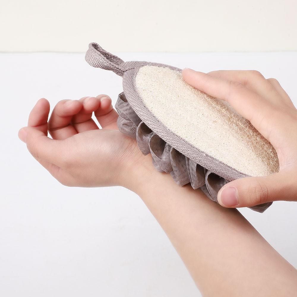Available Loofah Sponge Bath Ball & Back Scrubber for Exfoliating and Cleaning