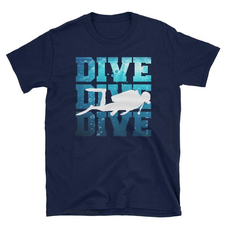 

Scuba Diving T Shirt Scuba Diver Shirt Gift Fashion Men T Shirt Free Shipping Top Tee Custom Any Logo Size Hip Hop T Shirt - ... S разноцветный