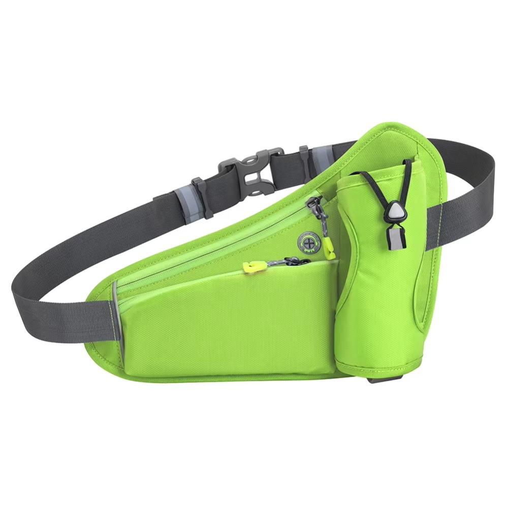 Adjustable Strap Cell Phone Pouch Reflective Design Running Waist Belt Bag  Travel