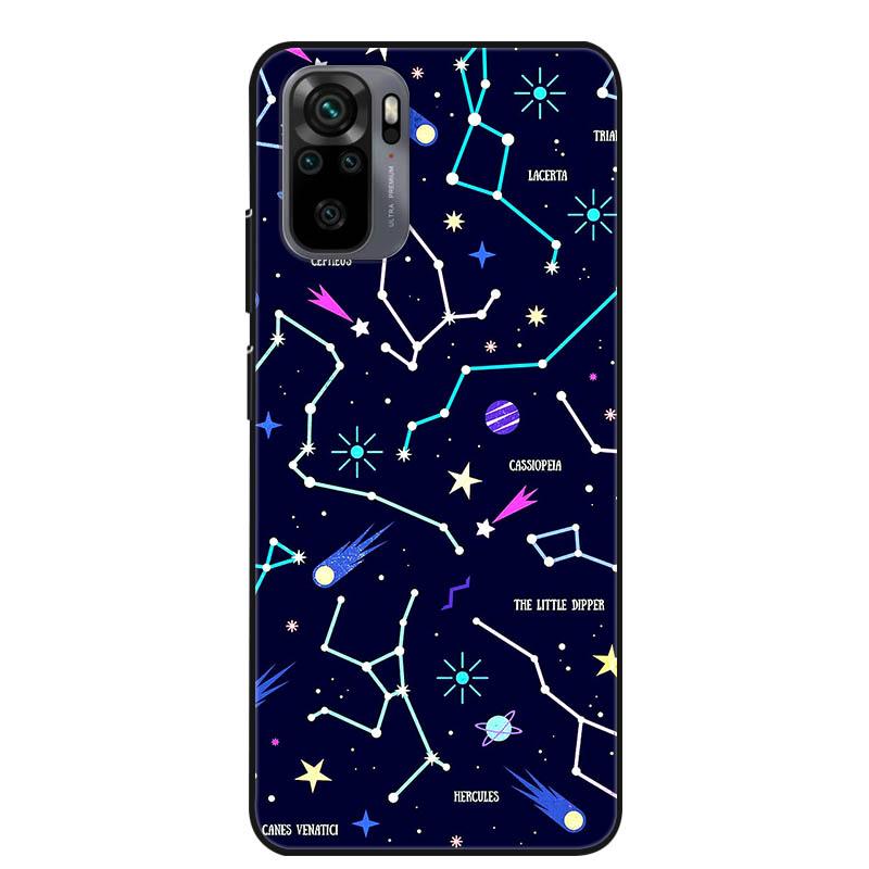 For Xiaomi Redmi Note 10s Case Shockproof Silicone Cartoon Soft Cover for Redmi Note 10 Pro Phone Cases Note10 4G 10T 5G 10 S